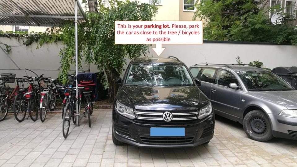 Studio U Parkplatz, Zentrale Ruhelage Neben Grunoase Apartman Bécs Kültér fotó